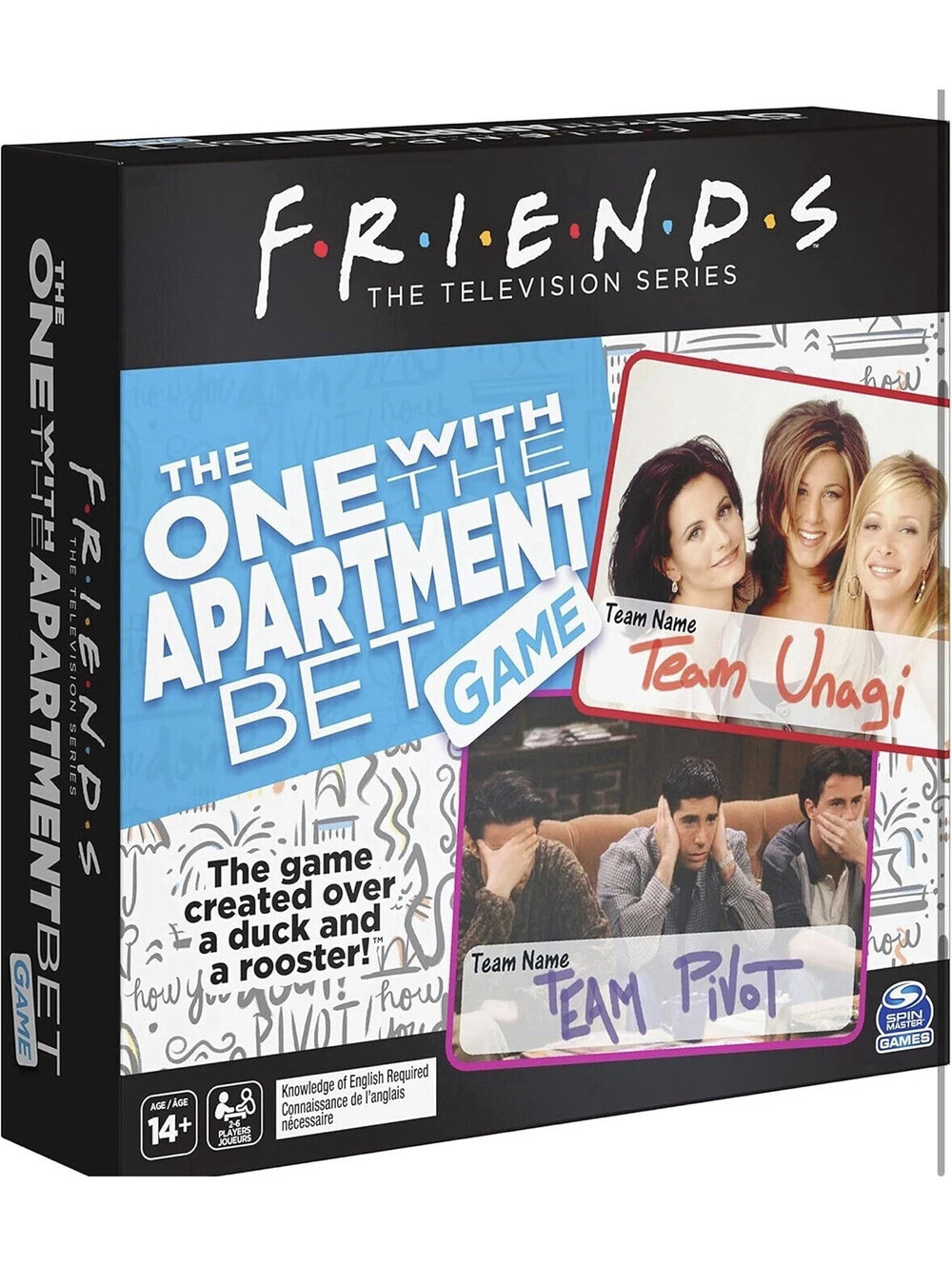 Friends TV Show Board Game The One With The Apartment Bet **Sealed Trivia Party